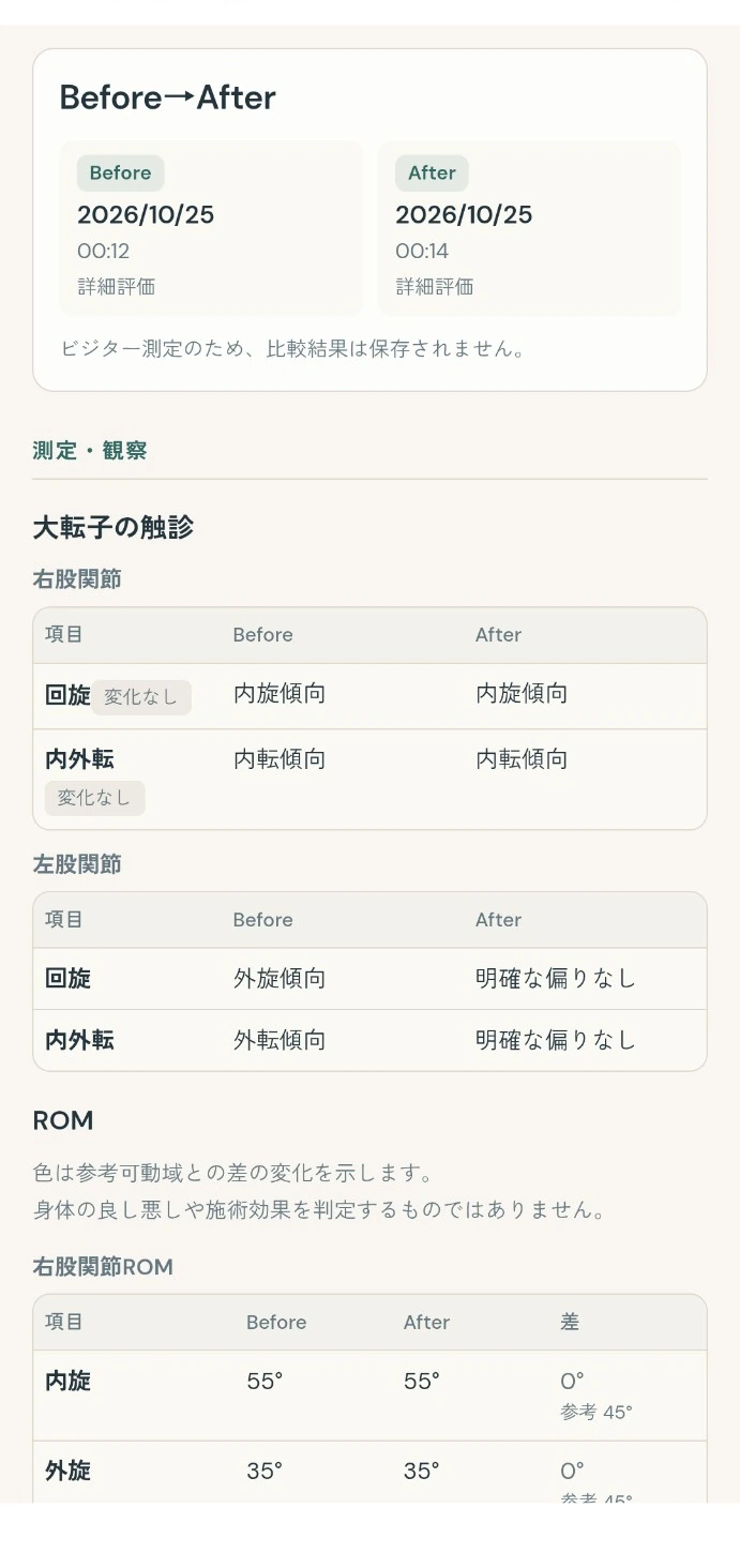 Before After比較画面